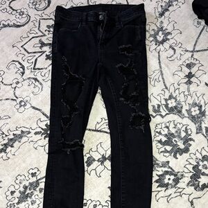 American Eagle Outfitters Black Skinny Jeans